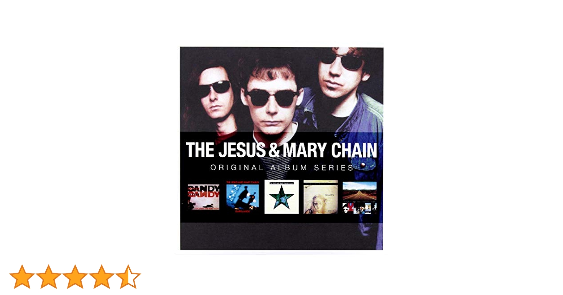 Amazon.co.jp: JESUS & MARY CHAIN 5CD ORIGINAL ALBUM SERIES